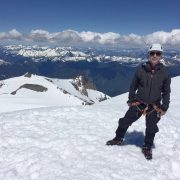One of Dr. Toomey’s patients hiknig Glacier Peak after a hip replacement