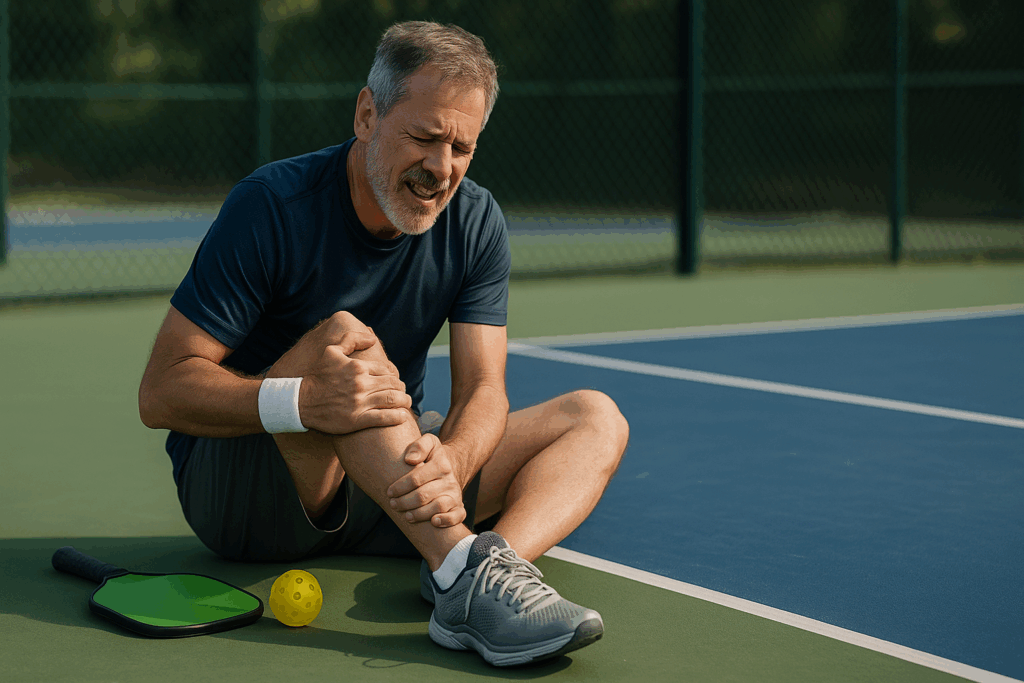 most common pickleball injuries