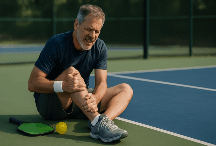 most common pickleball injuries
